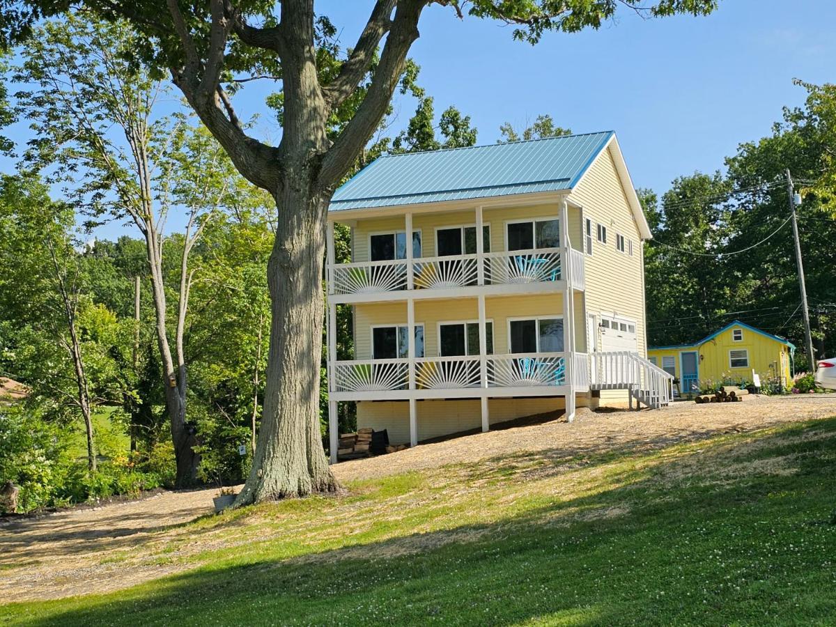 Tree-Top Lake-Front Cottage Madison Extérieur photo